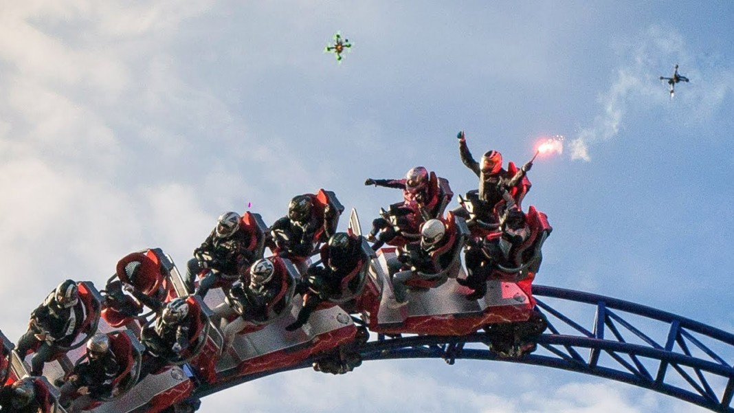 Drone-Racer-VS-Roller-Coaster-Nigloland